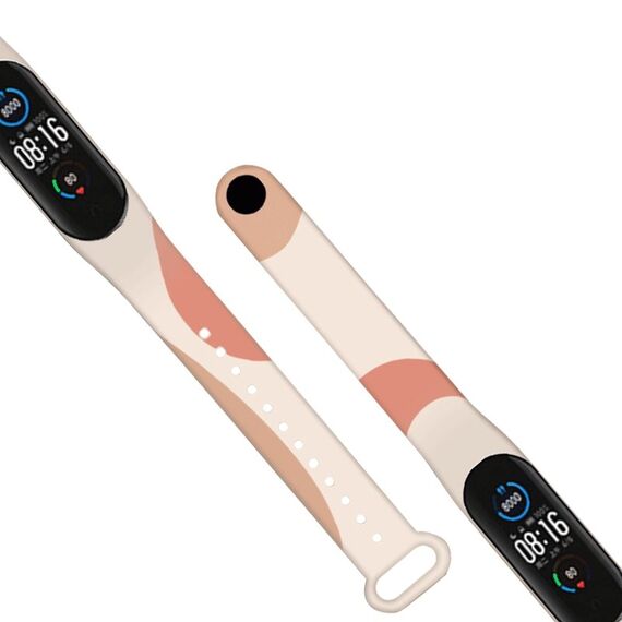 Strap Moro band for Xiaomi Mi Band 5 / 6 silicone strap watch bracelet pattern 6 | Techbox