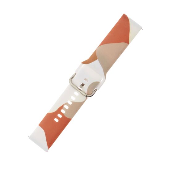 Strap Moro for Samsung Galaxy Watch 40 / 41 / 42 / 43 / 44 mm silicone bracelet watch band - pattern 5 | Techbox