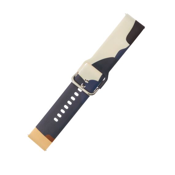 Strap Moro for Samsung Galaxy Watch 45 / 46 / 47 mm silicone bracelet watch band - pattern 13 | Techbox