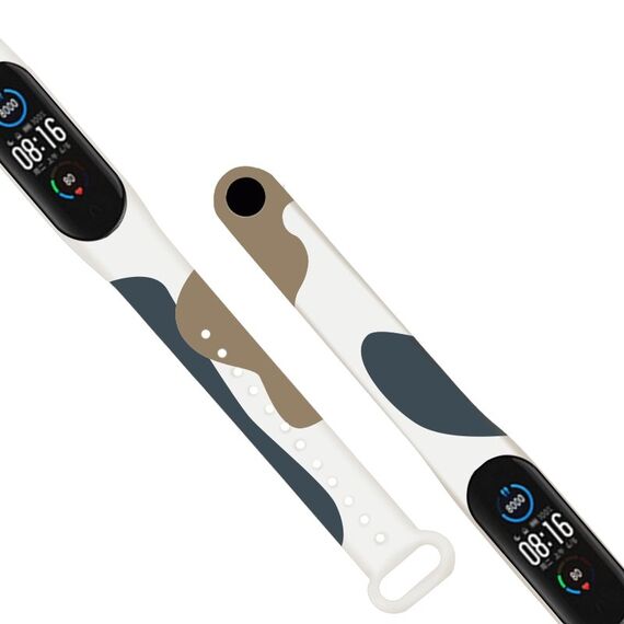 Strap Moro band for Xiaomi Mi Band 3 / 4 silicone strap watch bracelet pattern 12 | Techbox
