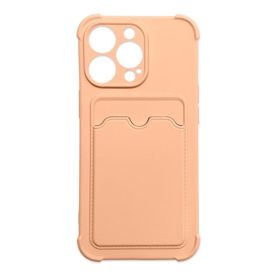 Card Armor Case Pouch Cover for iPhone 13 Mini Card Wallet Silicone Air Bag Armor Pink | Techbox