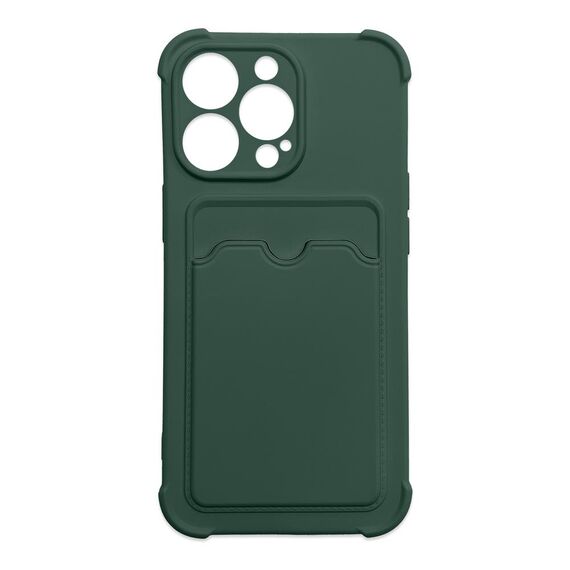 Card Armor Case Pouch Cover for Xiaomi Redmi 10X 4G / Xiaomi Redmi Note 9 Card Wallet Silicone Armor Cover Air Bag Green | Techbox