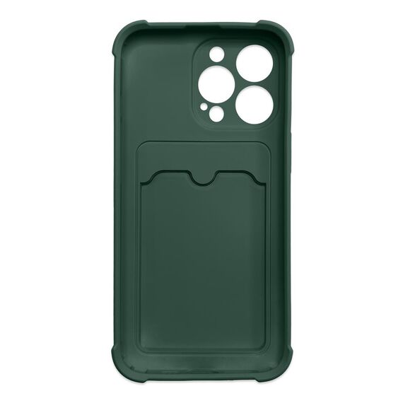 Card Armor Case Pouch Cover for Xiaomi Redmi 10X 4G / Xiaomi Redmi Note 9 Card Wallet Silicone Armor Cover Air Bag Green | Techbox