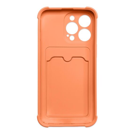Card Armor Case Pouch Cover For Xiaomi Redmi Note 10 / Redmi Note 10S Card Wallet Silicone Armor Cover Air Bag Orange | Techbox