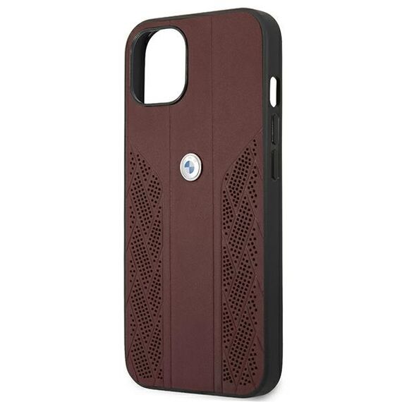 Etui BMW BMHCP13SRSPPR iPhone 13 mini 5,4" czerwony/red hardcase Leather Curve Perforate - Apple Cases - Cases - Techbox
