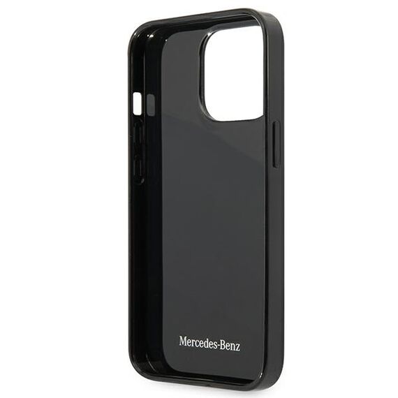 Mercedes MEHCP13LESPBK iPhone 13 Pro / 13 6,1" czarny/black hardcase Silver Stars Pattern | Techbox