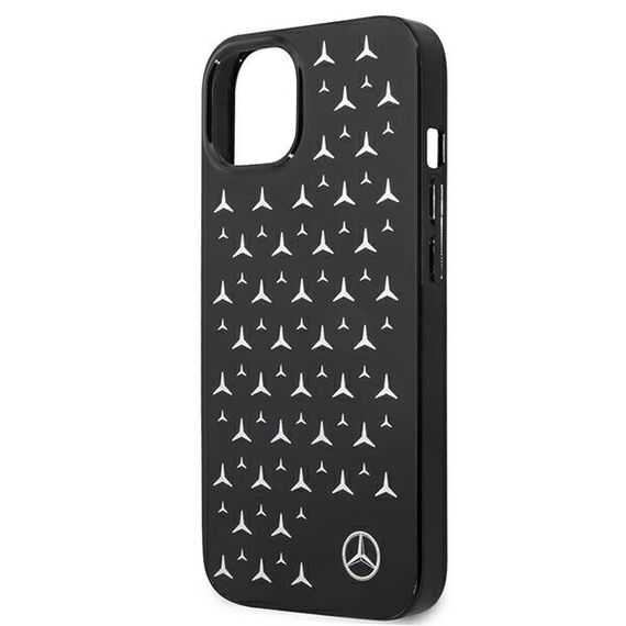 Mercedes MEHCP13SESPBK iPhone 13 mini 5,4" czarny/black hardcase Silver Stars Pattern - Apple Cases - Cases - Techbox