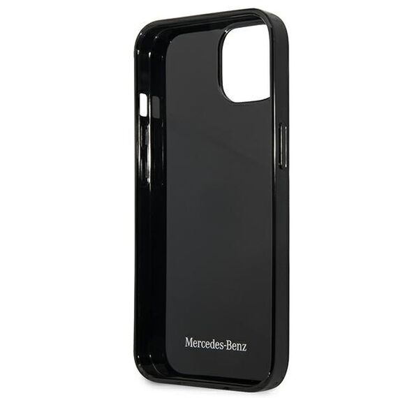 Mercedes MEHCP13SESPBK iPhone 13 mini 5,4" czarny/black hardcase Silver Stars Pattern - Apple Cases - Cases - Techbox