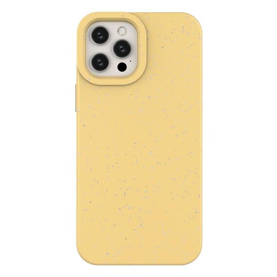 Eco Case for iPhone 12 Pro silicone phone cover yellow - Apple Cases - Cases - Techbox