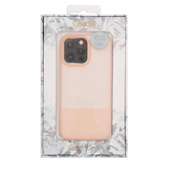 Kingxbar Plain Series case cover for iPhone 13 Pro Max silicone cover pink - Apple Cases - Cases - Techbox