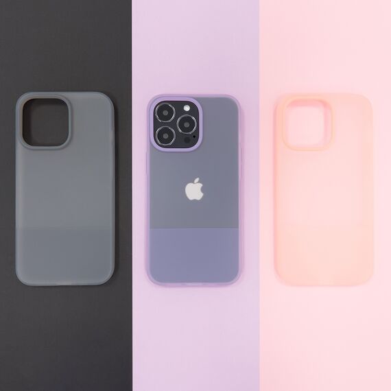 Kingxbar Plain Series case cover for iPhone 13 Pro Max silicone cover pink - Apple Cases - Cases - Techbox