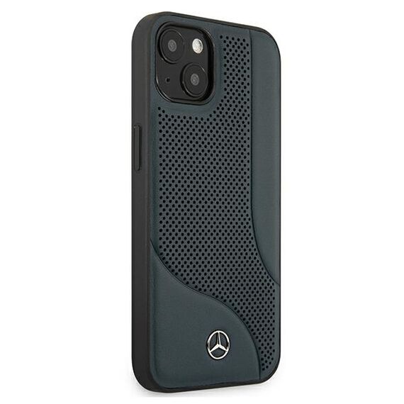 Mercedes MEHCP13SCDONA iPhone 13 mini 5,4" granatowy/navy hardcase Leather Perforated Area | Techbox
