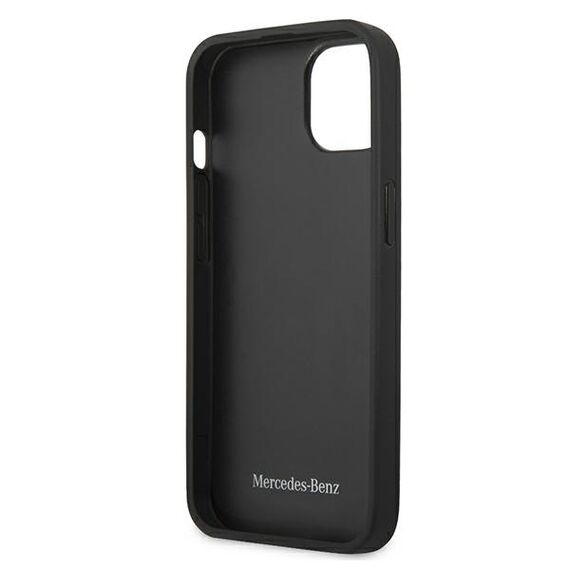 Mercedes MEHCP13SCDONA iPhone 13 mini 5,4" granatowy/navy hardcase Leather Perforated Area | Techbox