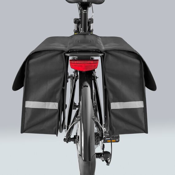Wozinsky bicycle pannier double 28 l black (WBB34BK) - Smartphone Holders - Smartphones - Techbox