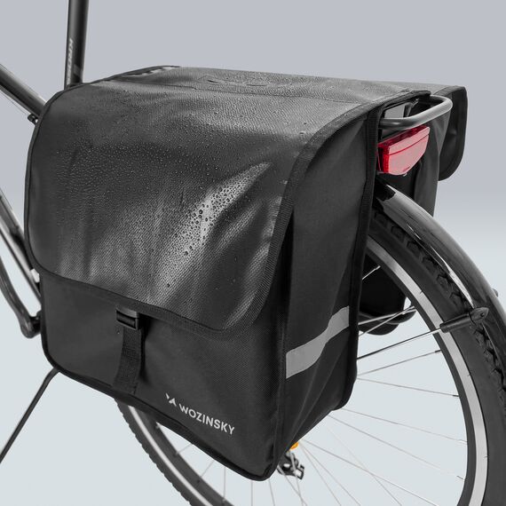 Wozinsky bicycle pannier double 28 l black (WBB34BK) - Smartphone Holders - Smartphones - Techbox