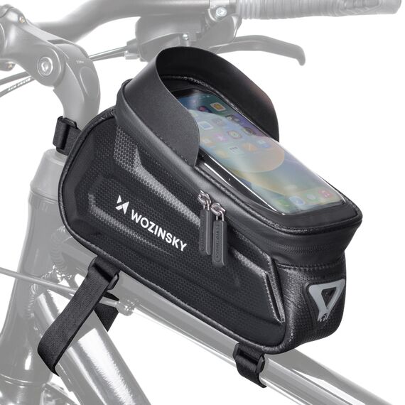 Wozinsky Bike Frame Bag 1.7l Phone Cover Black (WBB28BK) - Smartphone Holders - Smartphones - Techbox