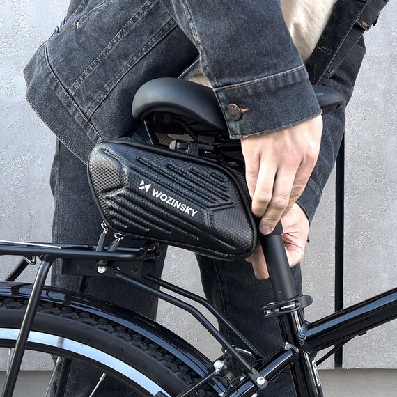 Wozinsky bike saddle bag 1.5l black (WBB27BK) - Smartphone Holders - Smartphones - Techbox