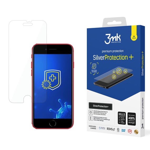 Apple iPhone 7/8/SE 2020/2022 - 3mk SilverProtection+ | Techbox