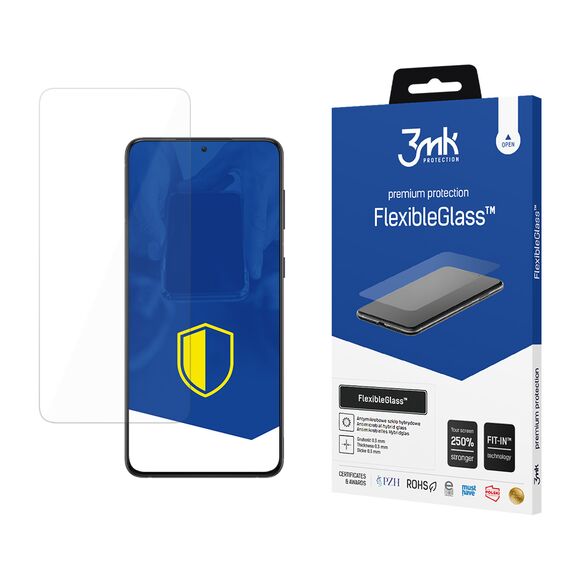 Samsung Galaxy S21 5G - 3mk FlexibleGlass ™ - Uncategorized Screen Protection (2) - Screen & Camera Protection - Techbox