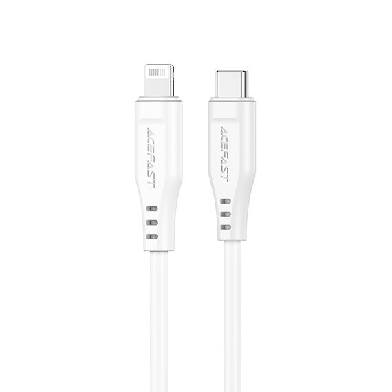 Acefast cable MFI USB Type C - Lightning 1.2m, 30W, 3A white (C3-01 white) - Cables & Adapters - Cables & Accessories - Techbox