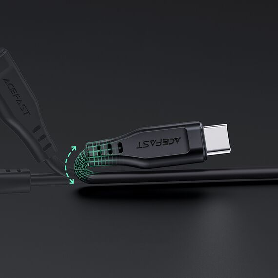 Acefast cable MFI USB Type C - Lightning 1.2m, 30W, 3A white (C3-01 white) - Cables & Adapters - Cables & Accessories - Techbox