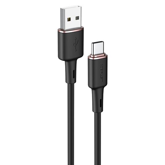 Acefast USB cable - USB Type C 1.2m, 3A black (C2-04 black) - Cables & Adapters - Cables & Accessories - Techbox