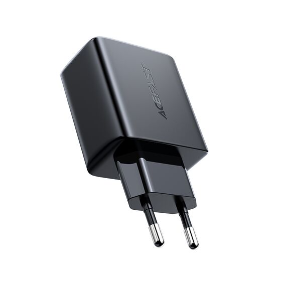 Acefast wall charger USB Type C / USB 32W, PPS, PD, QC 3.0, AFC, FCP black (A5 black) | Techbox