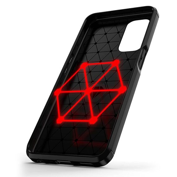 Carbon Case Flexible cover for OnePlus Nord N200 5G black - Uncategorized Cases (2) - Cases - Techbox