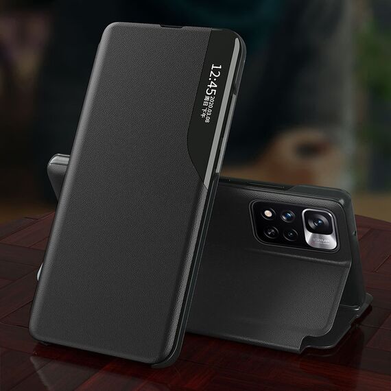 Eco Leather View Case elegant case with flip cover and stand function Xiaomi Redmi Note 11 Pro+ 5G (China) / 11 Pro 5G (China) / Mi11i HyperCharge / Poco X4 NFC 5G red | Techbox