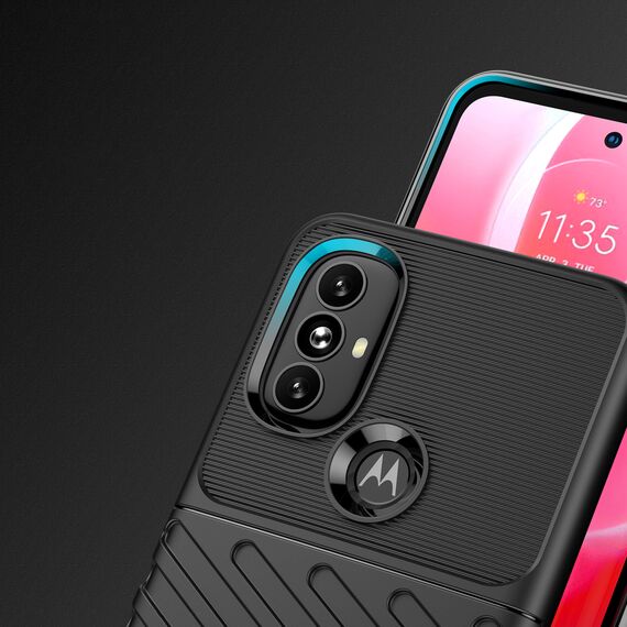 Thunder Case flexible armored cover for Motorola Moto G Power 2022 black - Uncategorized Cases (2) - Cases - Techbox