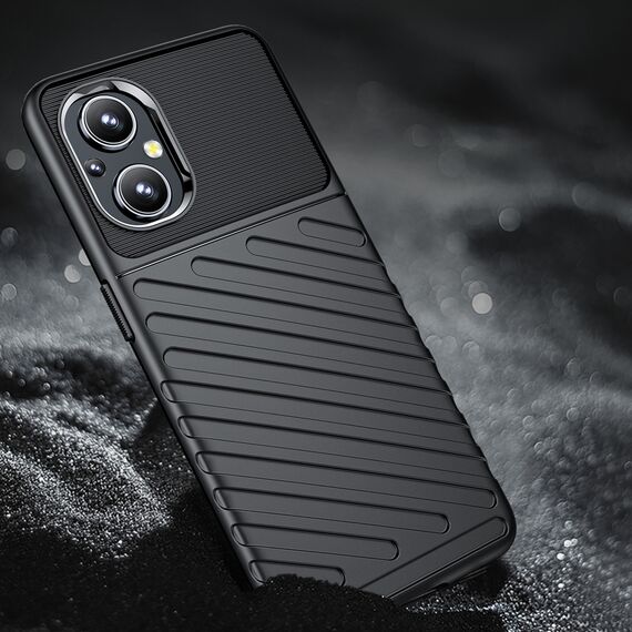 Thunder Case flexible armored cover for OnePlus Nord N200 5G black - Uncategorized Cases (2) - Cases - Techbox