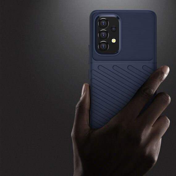 Thunder Case flexible armored cover for Samsung Galaxy A53 5G blue | Techbox