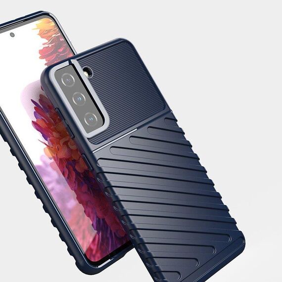 Thunder Case flexible armored cover for Samsung Galaxy S22 + (S22 Plus) black | Techbox