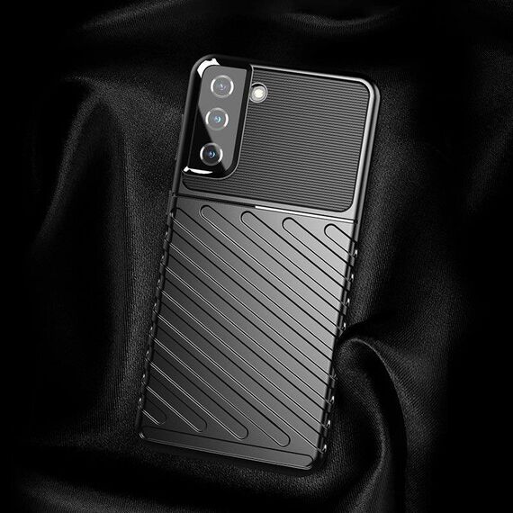 Thunder Case flexible armored cover for Samsung Galaxy S22 + (S22 Plus) blue - Samsung Cases - Cases - Techbox