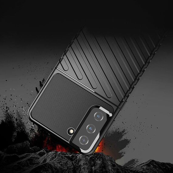 Thunder Case flexible armored cover for Samsung Galaxy S22 + (S22 Plus) blue - Samsung Cases - Cases - Techbox