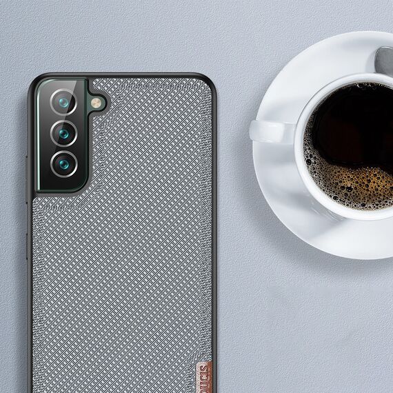 Dux Ducis Fino case is made of nylon material for Samsung Galaxy S22 + (S22 Plus) blue | Techbox