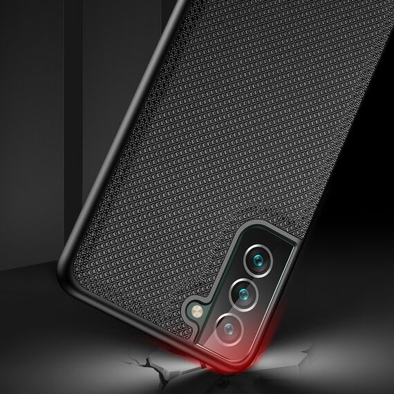 Dux Ducis Fino case is made of nylon material for Samsung Galaxy S22 + (S22 Plus) blue | Techbox