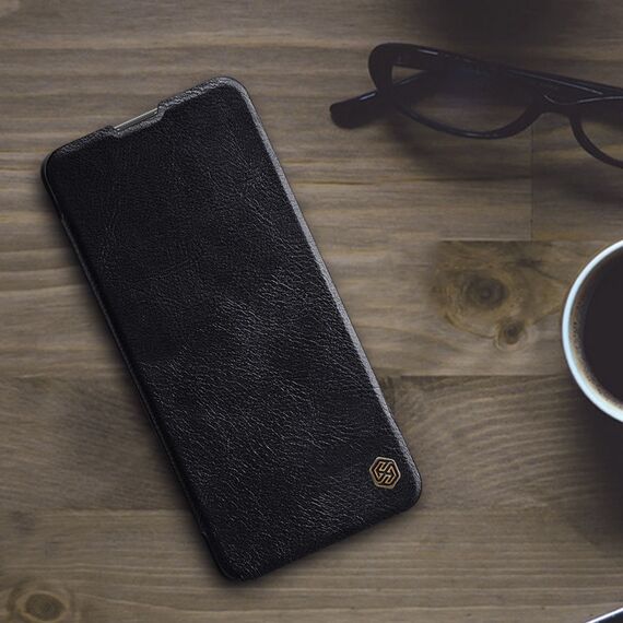 Nillkin Qin Case Case for Xiaomi Redmi Note 11 Pro+ (China) / Redmi Note 11 Pro (China) / Mi11i HyperCharge Camera Protector Holster Cover Flip Case Brown | Techbox