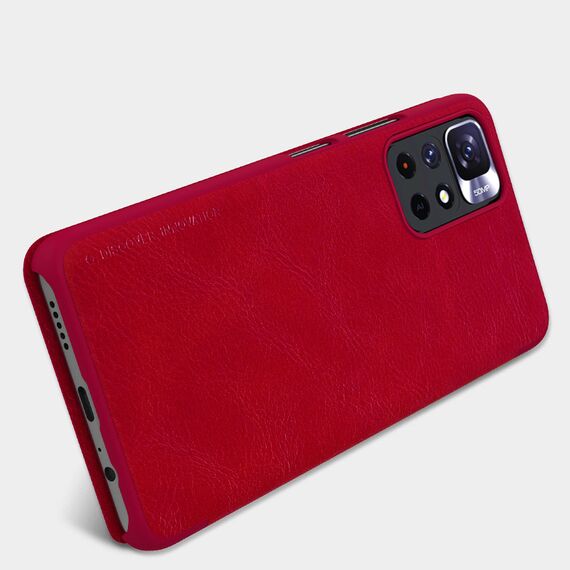 Nillkin Qin Case Case for Xiaomi Poco M4 Pro 5G Camera Protector Holster Cover Flip Cover Black - Xiaomi Cases - Cases - Techbox