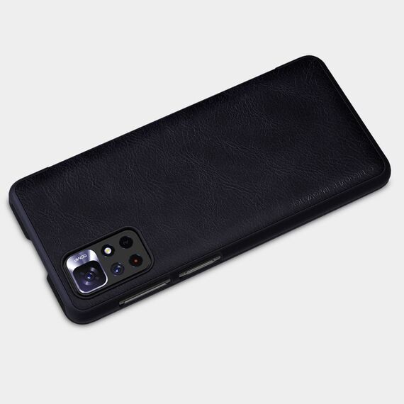 Nillkin Qin Case Case for Xiaomi Poco M4 Pro 5G Camera Protector Holster Cover Flip Cover Black - Xiaomi Cases - Cases - Techbox