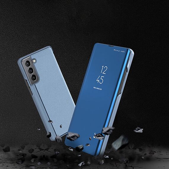 Clear View Case blue cover for Samsung Galaxy S22 + (S22 Plus) | Techbox