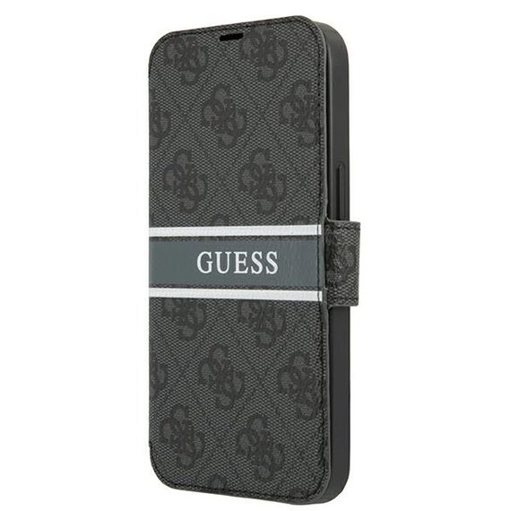 Guess GUBKP13S4GDGR iPhone 13 mini 5.4" grey/grey book 4G Stripe | Techbox