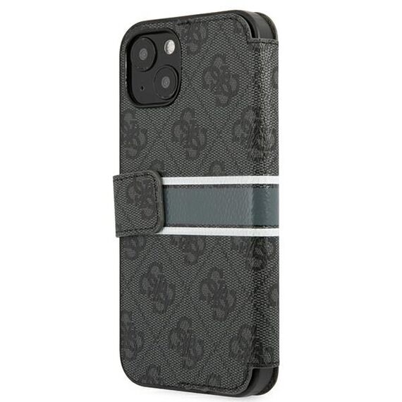Guess GUBKP13S4GDGR iPhone 13 mini 5.4" grey/grey book 4G Stripe | Techbox