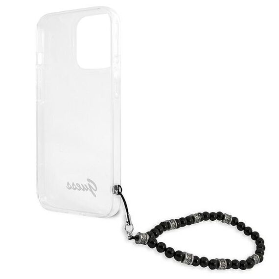 Guess GUHCP13LKPSBK iPhone 13 Pro / 13 6.1 "Transparent hardcase Black Pearl - Apple Cases - Cases - Techbox