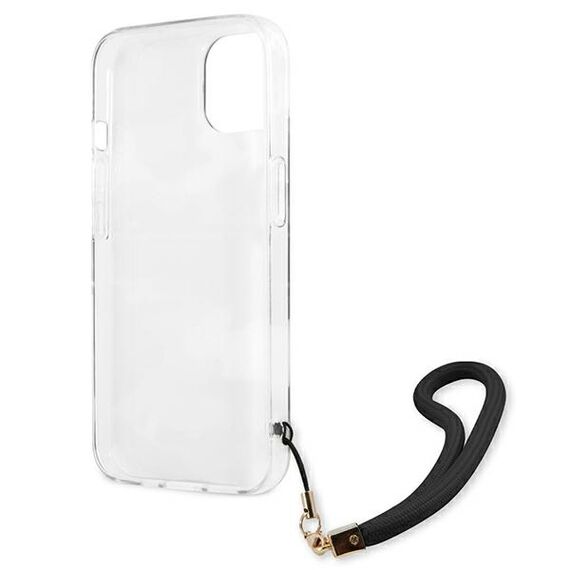 Guess GUHCP13SKCABBK iPhone 13 mini 5,4 "black / black hardcase Camo Strap Collection - Apple Cases - Cases - Techbox