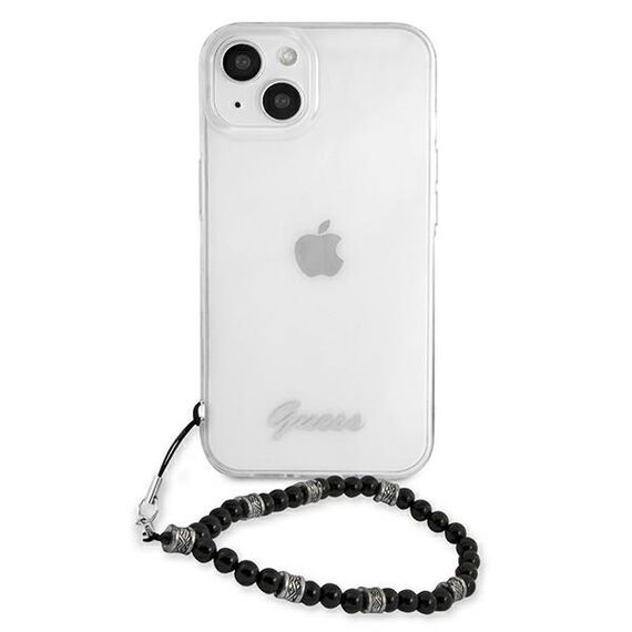Guess GUHCP13SKPSBK iPhone 13 mini 5.4" Transparent hardcase Black Pearl | Techbox