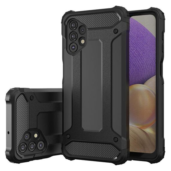 Hybrid Armor Case Tough Rugged Cover for Samsung Galaxy A73 black - Samsung Cases - Cases - Techbox