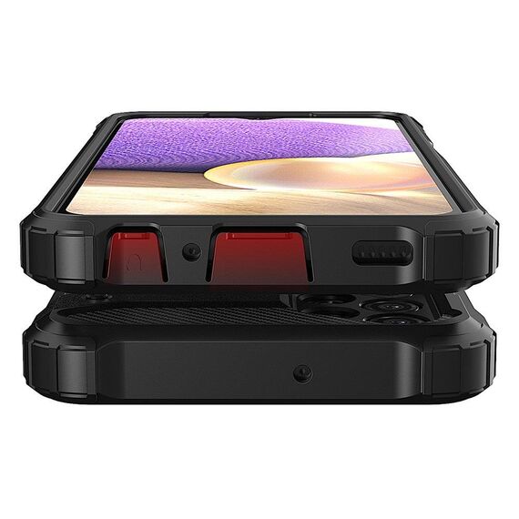 Hybrid Armor Case Tough Rugged Cover for Samsung Galaxy A73 black - Samsung Cases - Cases - Techbox