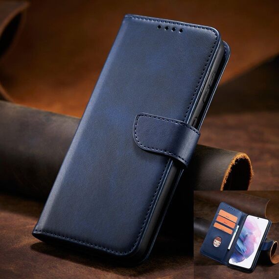 Magnet Case Elegant Case Cover Flip Cover Samsung Galaxy S22 + (S22 Plus) Blue | Techbox