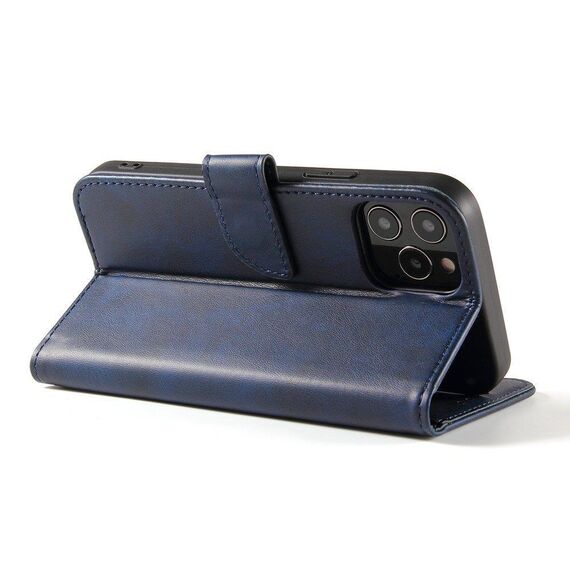 Magnet Case elegant flip cover case with stand function Xiaomi Redmi Note 11 Pro+ 5G (China) / 11 Pro 5G (China) / Mi11i HyperCharge / POCO X4 NFC blue | Techbox